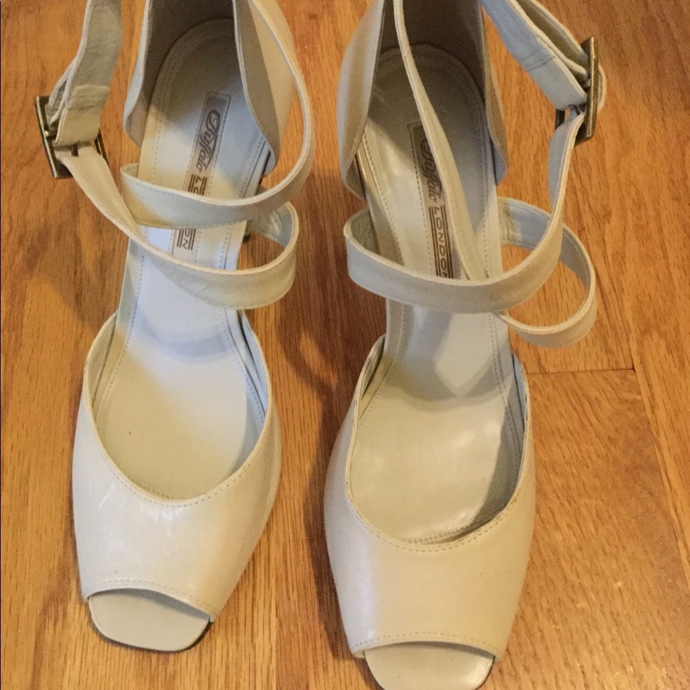 Brazilian leather heels